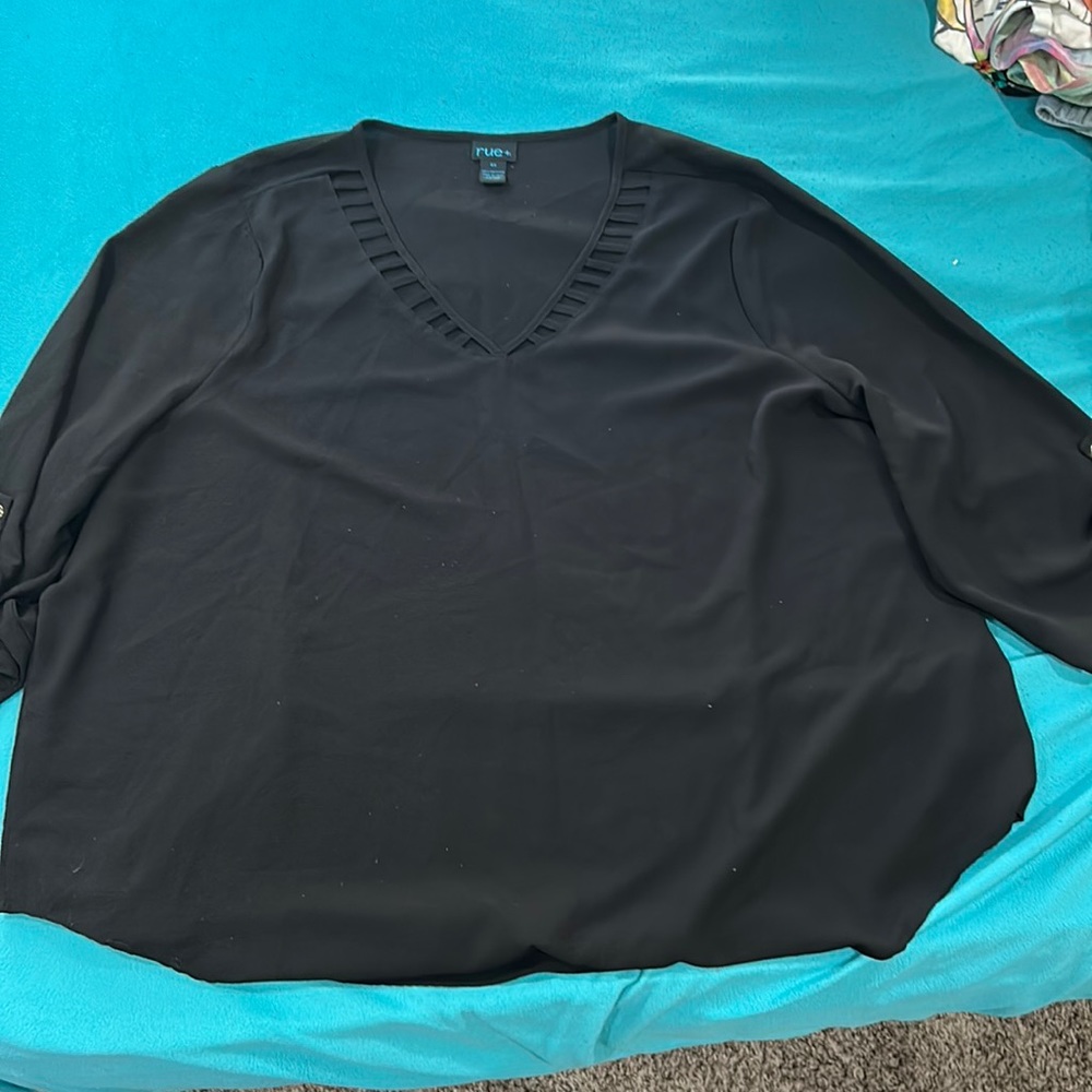 Black top from Rue    Size: 4x